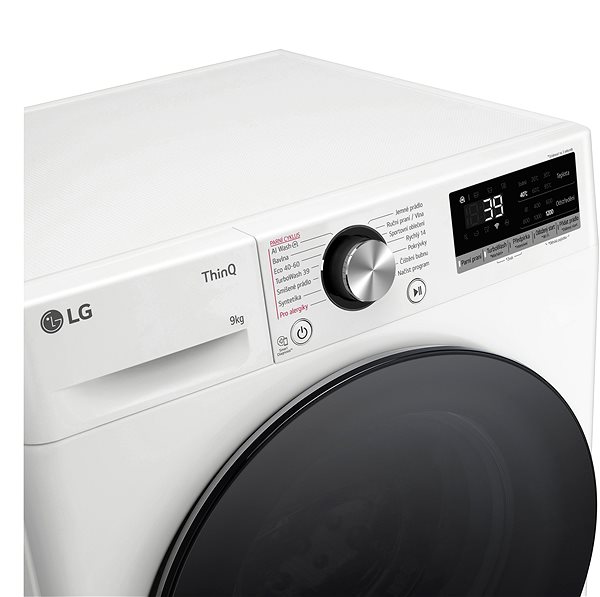 Slim steam washing machine LG FLR7A92WG ...