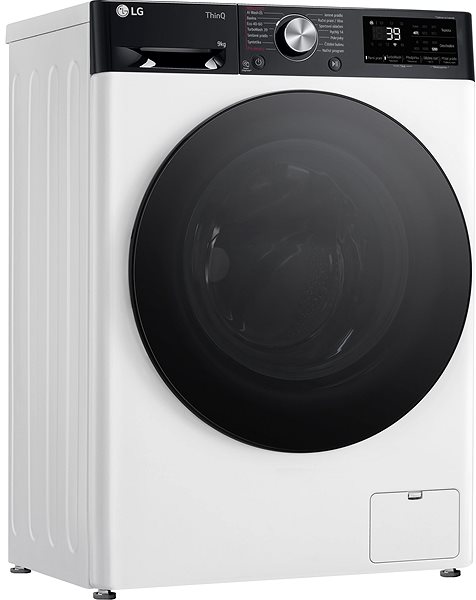 Slim steam washing machine LG FBLR7A92WG ...
