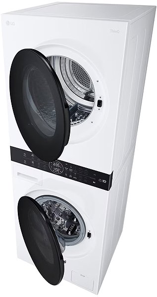 Парова пральна машина з сушкою LG WashTower WT1210WWF Енергозбереження