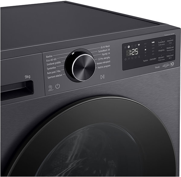 Steam Washing Machine LG F4X5009TBB ...