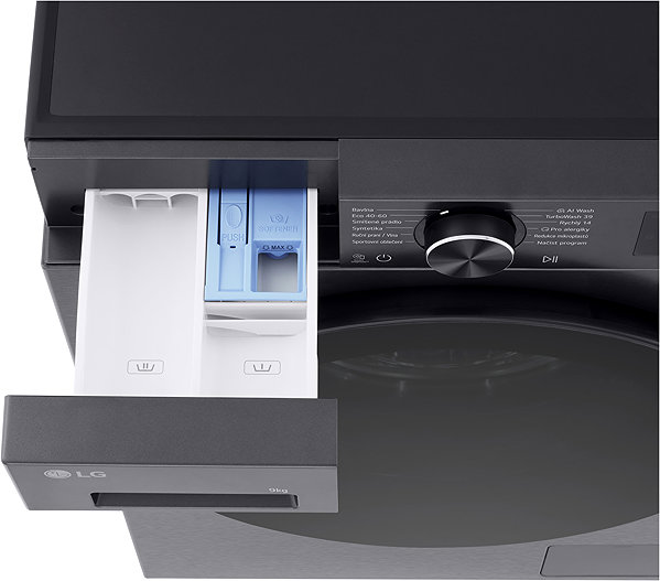 Steam Washing Machine LG F4X5009TBB ...