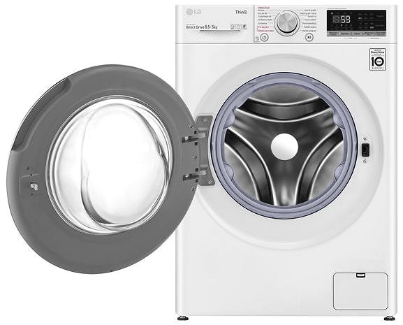 Washer Dryer LG F2DV5S8S1 Screen