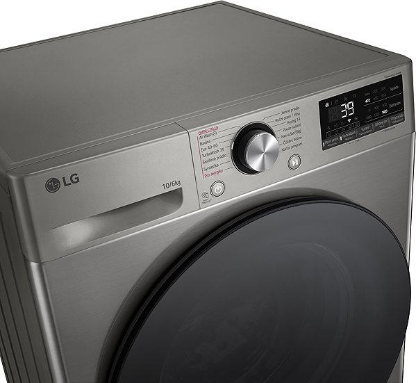 Steam Washing Machine with Dryer LG FCR7A06PG ...