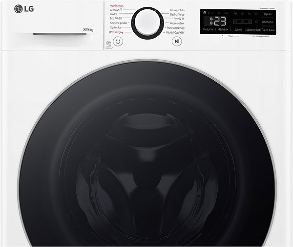 Steam Washing Machine with Dryer LG FCR5A95WW ...