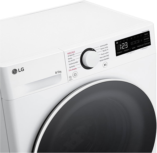 Steam Washing Machine with Dryer LG FCR5A85WW ...