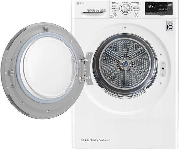 Clothes Dryer LG RC91U2AV2W Features/technology