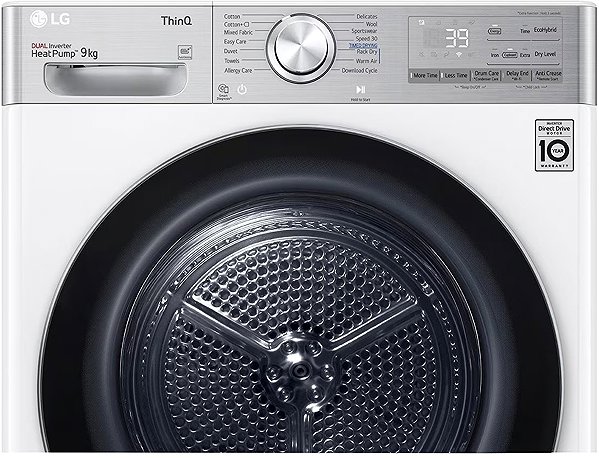 LG RH90V9AV2QR tumble dryer.
