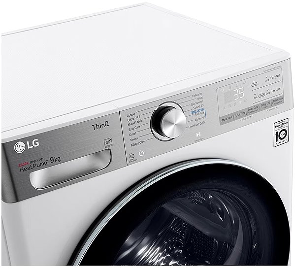 LG RH90V9AV2QR tumble dryer.