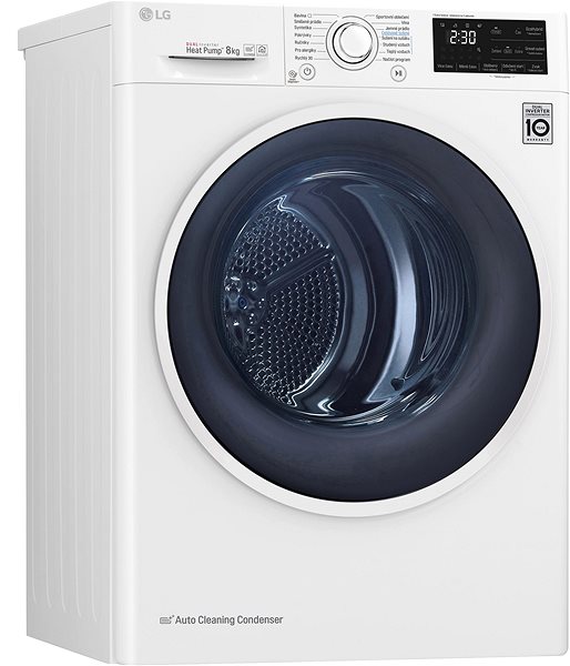 Clothes Dryer LG RC80EU2AV4D Lateral view