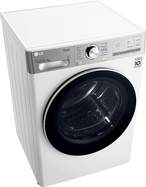 Clothes Dryer LG RC91V9AV2QR Lateral view