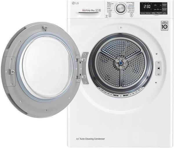 Clothes Dryer LG RC81EU2AV3W Features/technology