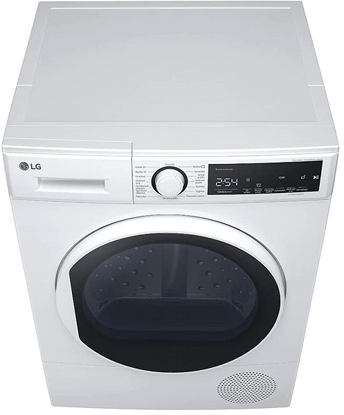 Clothes Dryer LG RC81T1AP6M Screen