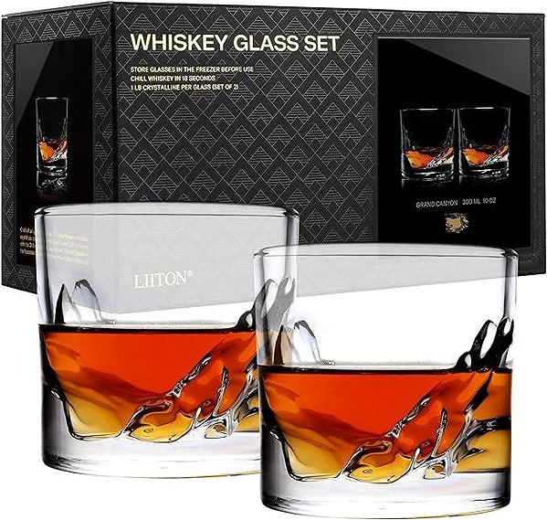 Glas LIITON Whiskeyglas 2 Stück 300 ml GRAND CANYON ...