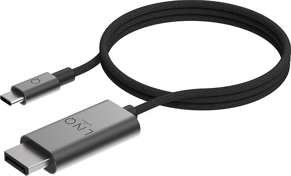 Dátový kábel LINQ 8 K / 60 Hz USB-C to DisplayPort Pro Cable 2 m – Space Grey ...