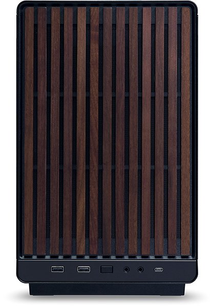 PC Case Lian Li A3-mATX black(Wooden Front ...