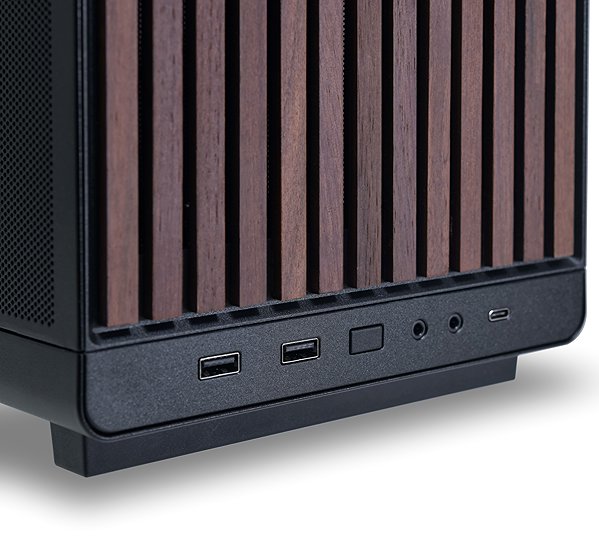 PC Case Lian Li A3-mATX black(Wooden Front ...