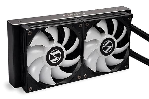 Water Cooling Lian Li Galahad 240 Black Lateral view