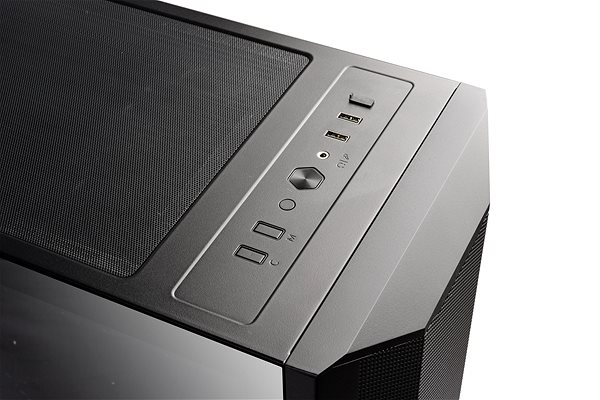 PC Case Lian Li Lancool II Mesh Black Connectivity (ports)