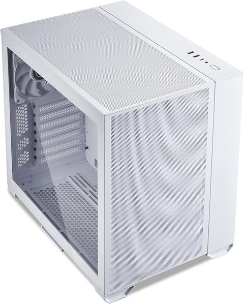 PC skrinka Lian Li O11 Air Mini White Možnosti pripojenia (porty)
