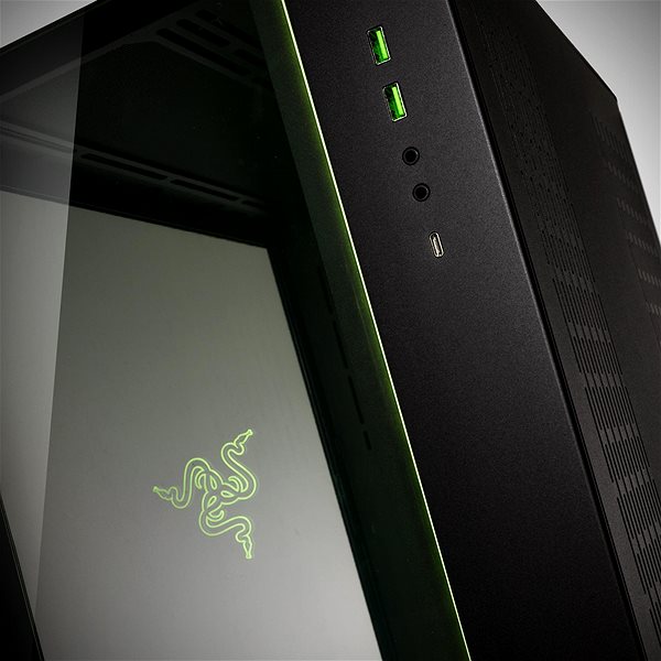 PC Case Lian Li PC-O11 Dynamic Razer Edition Connectivity (ports)