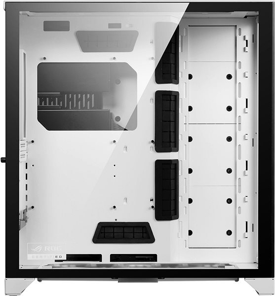PC Case Lian Li PC-O11 Dynamic XL ROG Certify White Lateral view
