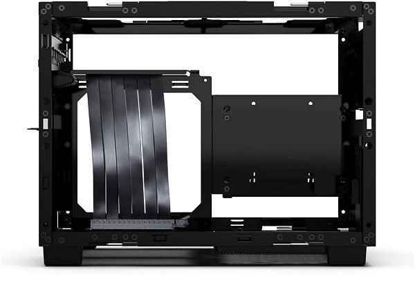 PC skrinka Lian Li Q58 PCIe 3.0 Black Bočný pohľad