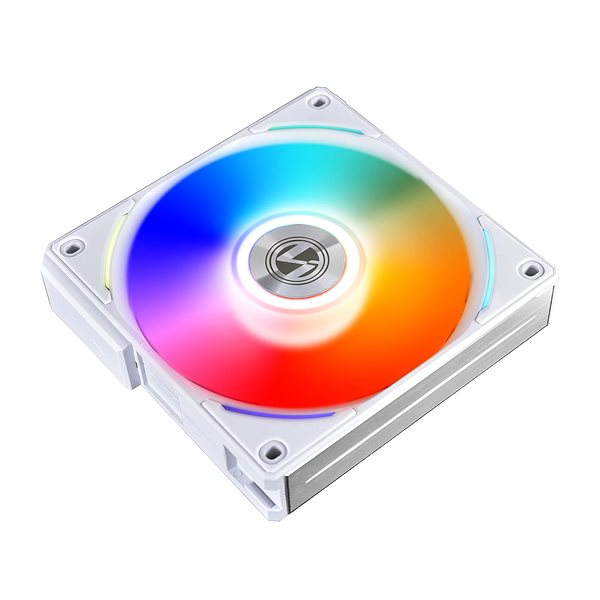 PC Fan Lian Li UNI Fan AL120 Triple White Lateral view