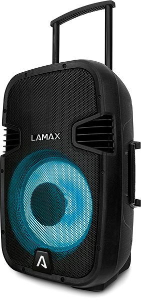 Bluetooth-Lautsprecher LAMAX PartyBoomBox500 Seitlicher Anblick