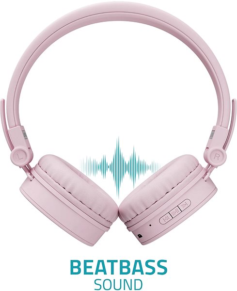 Wireless Headphones LAMAX Blaze2, Pink Screen