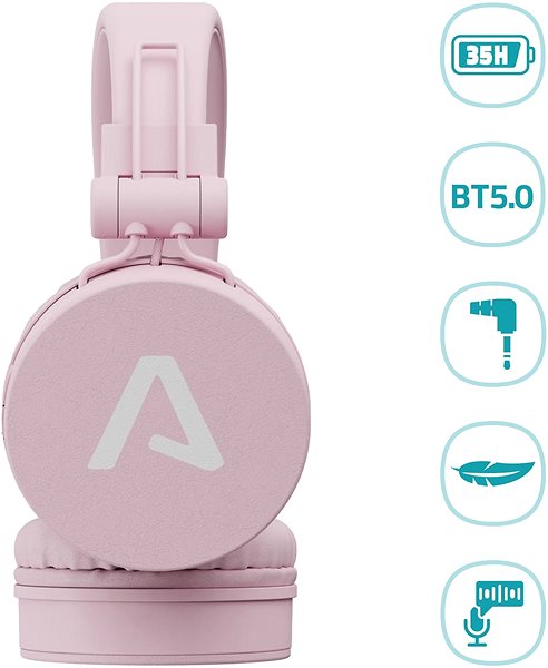 Wireless Headphones LAMAX Blaze2, Pink Features/technology 2