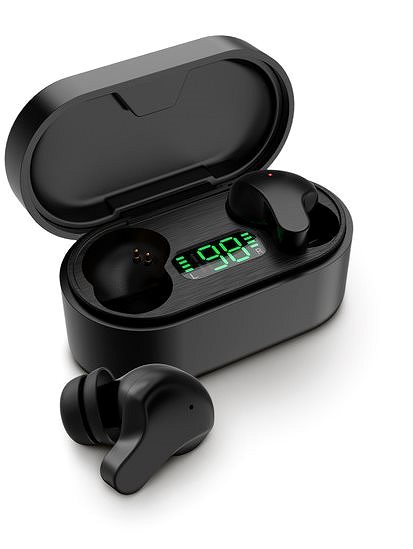 Wireless Headphones LAMAX Taps1, Black Lateral view
