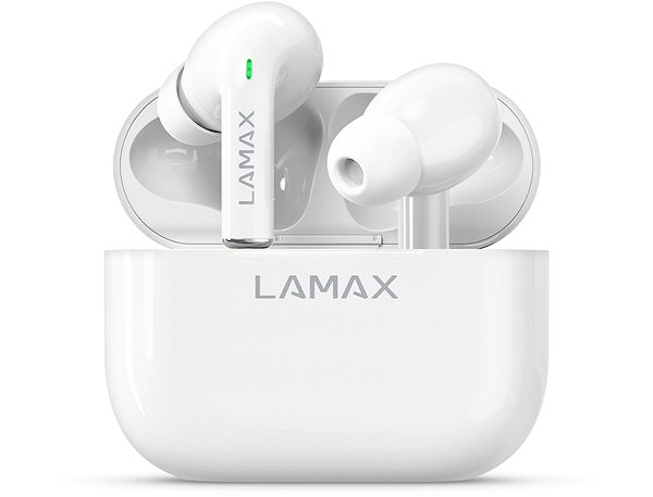Vezeték nélküli fül-/fejhallgató LAMAX Clips1 white ...