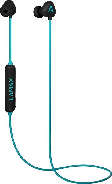Wireless Headphones LAMAX Tips1 turquiose Screen