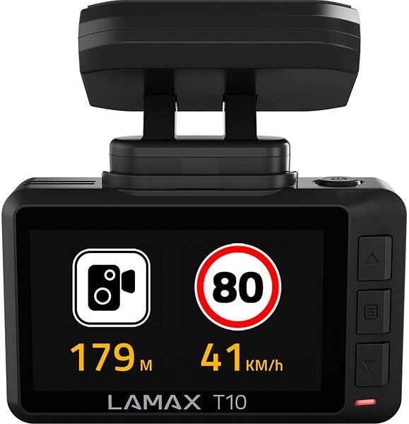 Dashcam LAMAX T10 4K GPS (mit Radarbericht) Rückseite