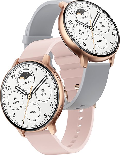 Smart Watch LAMAX Aura Rose Gold ...