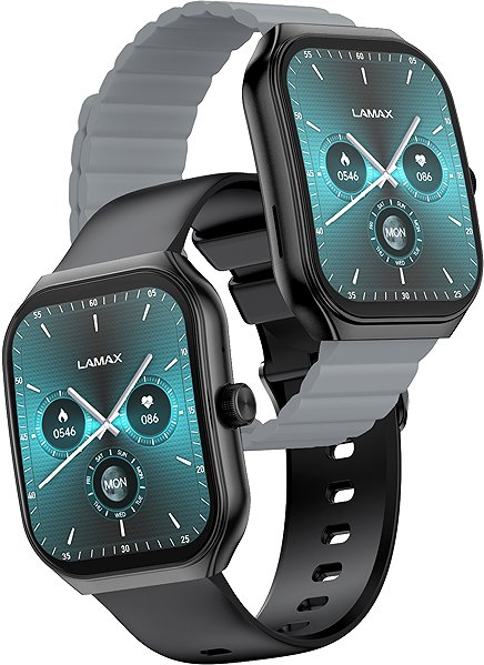 Smart Watch LAMAX Flow AMOLED Black ...