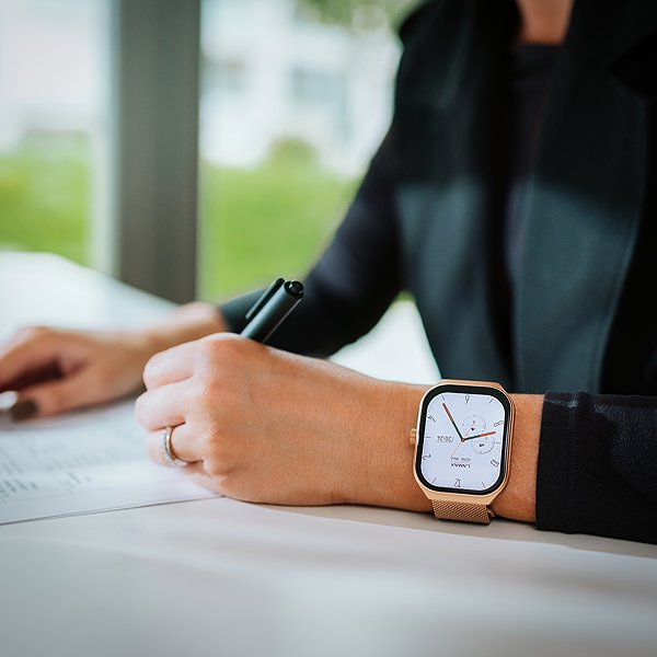 Smart Watch LAMAX Flow AMOLED Black ...
