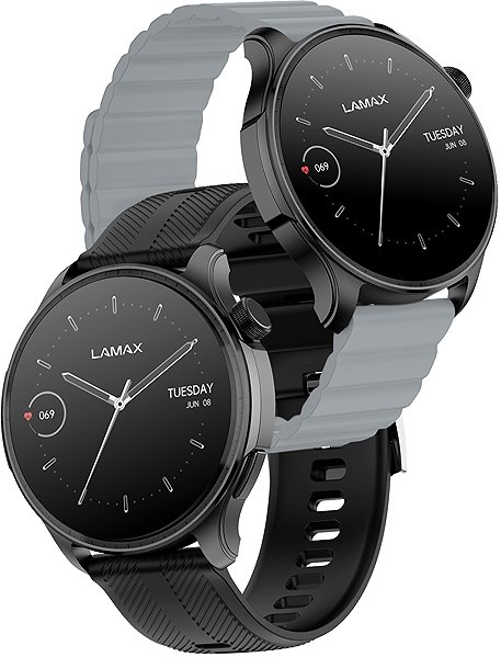 Smart Watch LAMAX Prism AMOLED Black ...