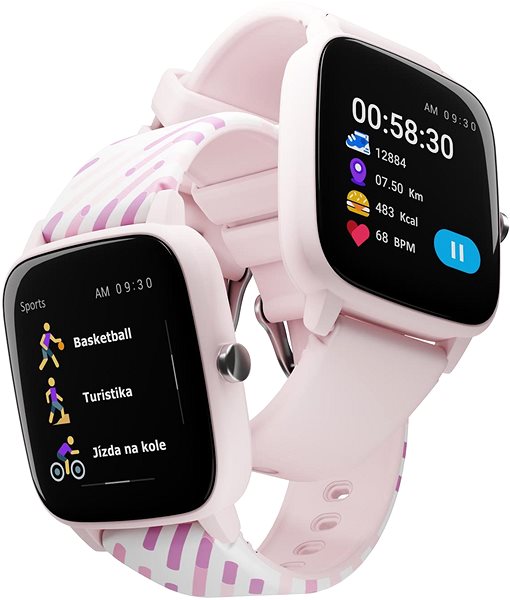 Smart Watch LAMAX BCool Pink Lateral view