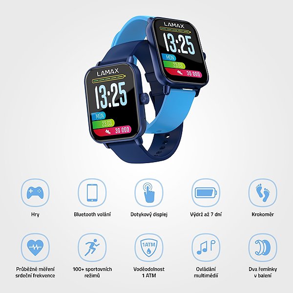 Smart Watch LAMAX BCool 2 Play Blue ...