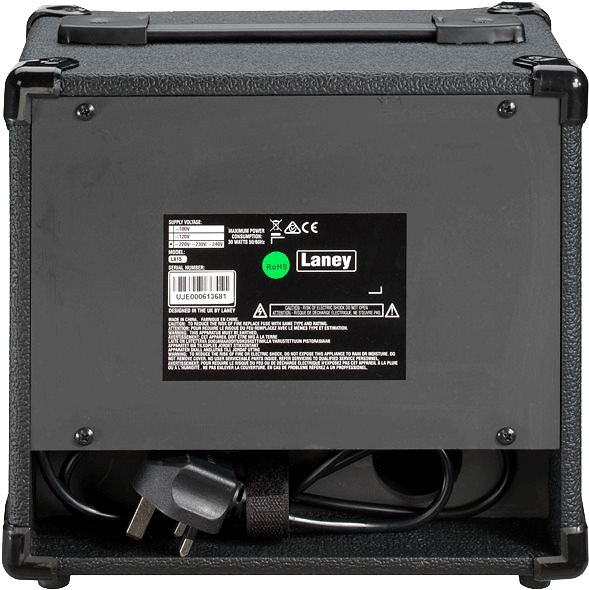 Combo Laney LX15 BLACK Back page