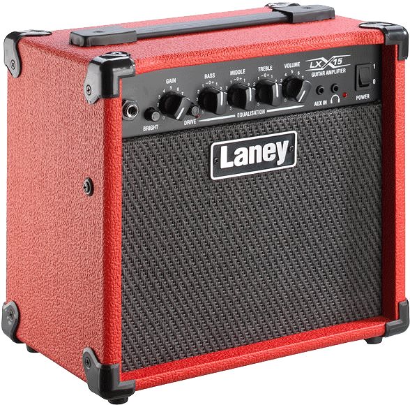 Combo Laney LX15 RED Lateral view
