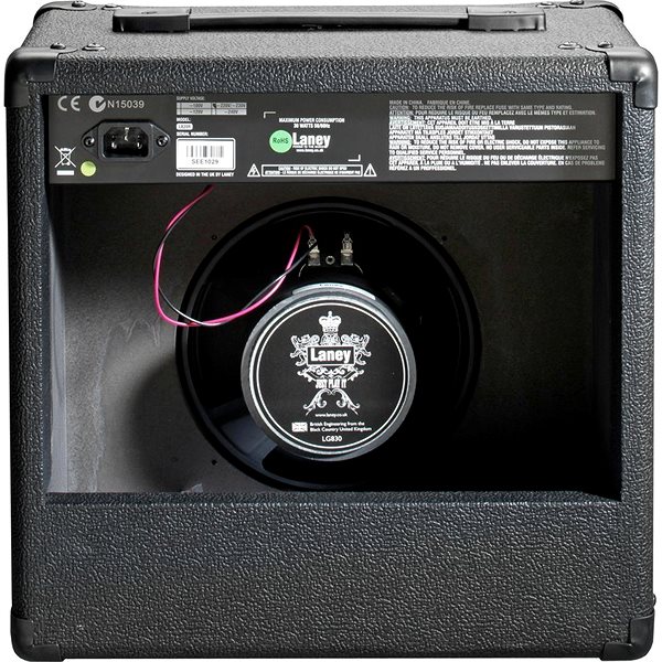 Combo Laney LX20R BLACK Back page