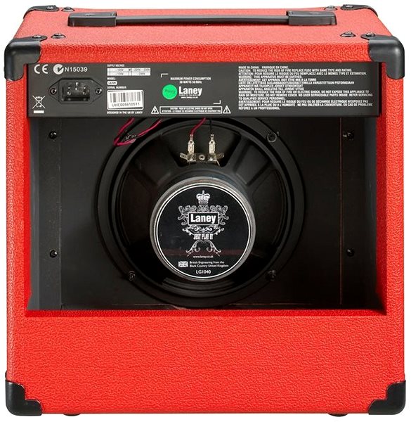 Combo Laney LX20R RED Back page