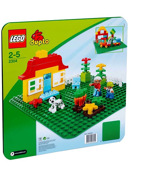 humane kvælende greb LEGO DUPLO 2304 Large Green Building Plate - LEGO Set | Alza.cz