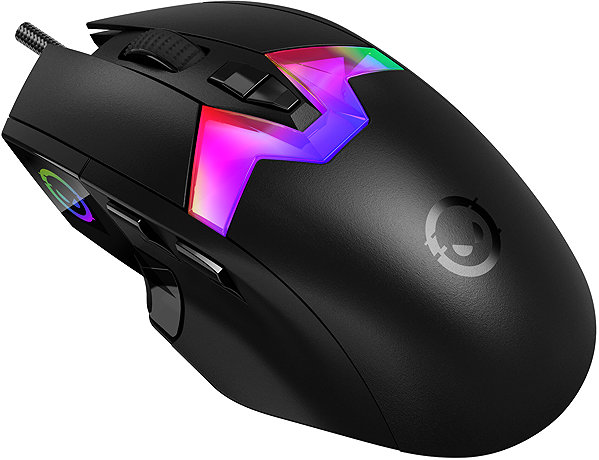 Gaming Mouse LORGAR MSP80, black ...