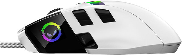 Gaming Mouse LORGAR MSP80, white ...