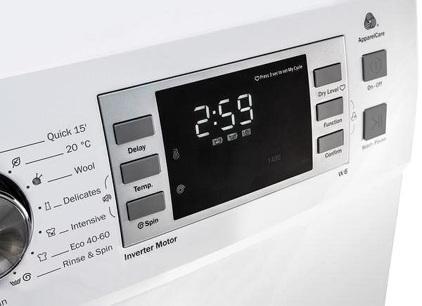 Washer Dryer LORD W6 Features/technology
