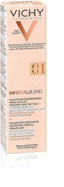 Make-up VICHY MinéralBlend Hydrating Foundation 01 30 ml ...