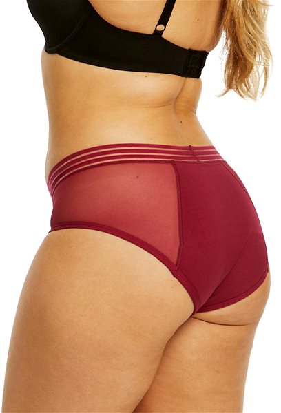 Menstrual panties Love Luna Luxe Midi Dark Cherry, S .